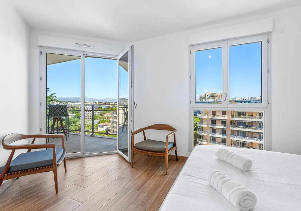 Duplex Elegante Vista Panoramica 360 Juan-Les-Pins Apartment Antibes