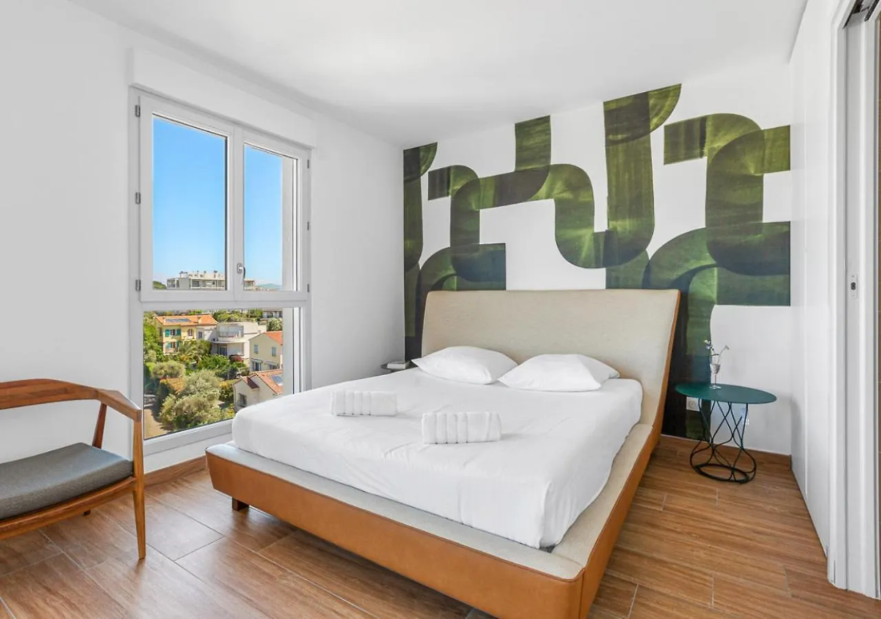 Duplex Elegante Vista Panoramica 360 Juan-Les-Pins Apartment Antibes France