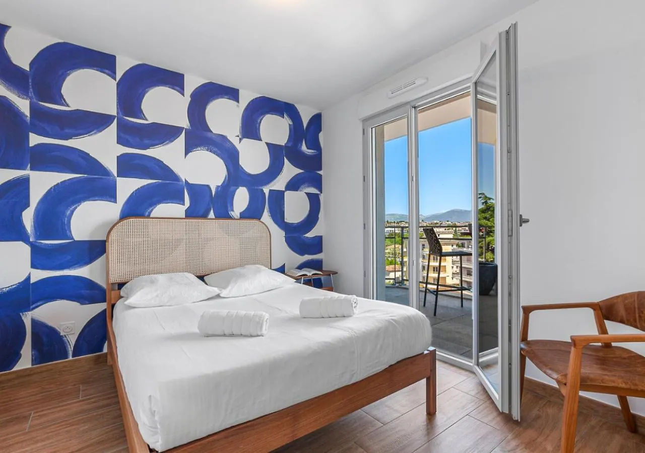 Duplex Elegante Vista Panoramica 360 Juan-Les-Pins Apartment Antibes 0*,