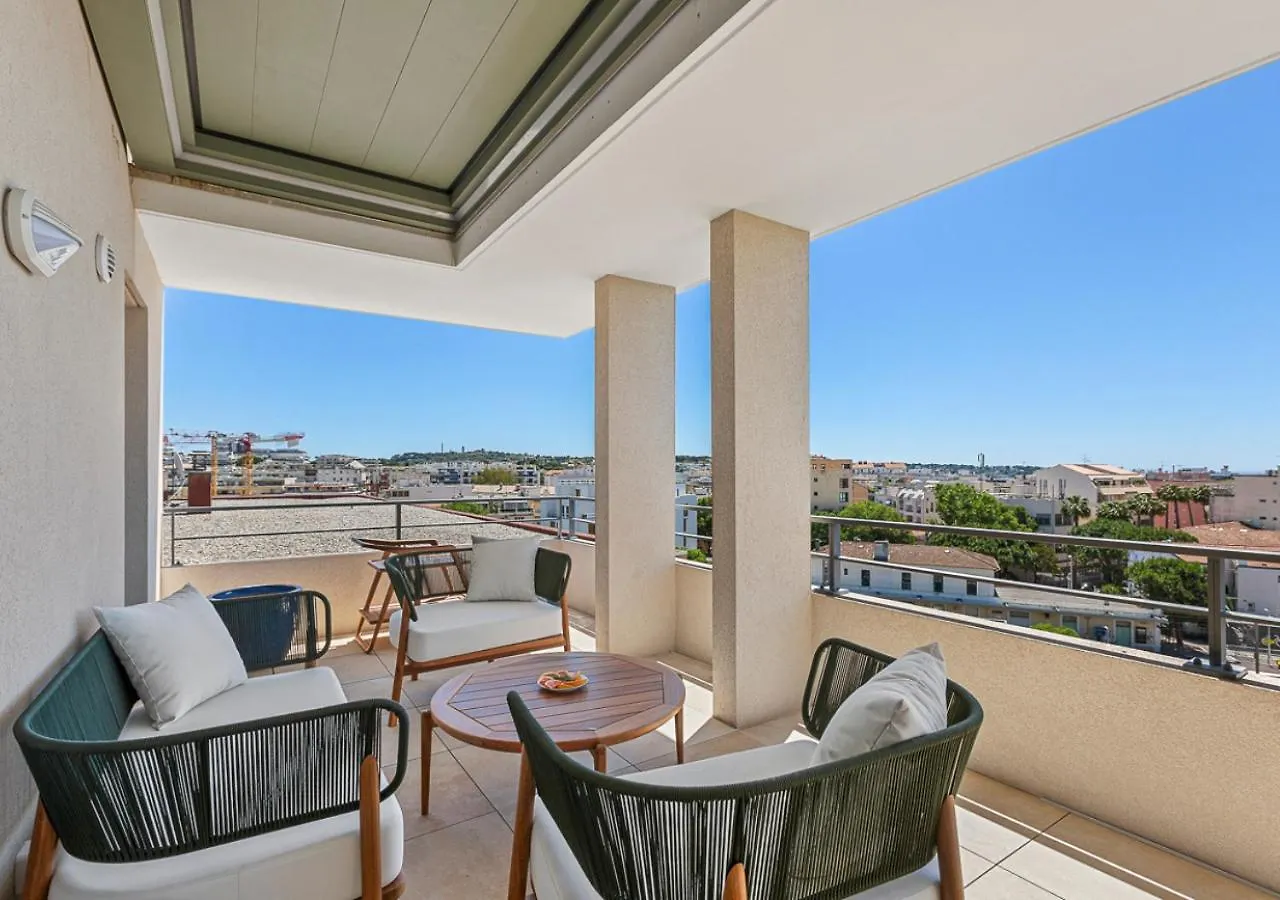 Duplex Elegante Vista Panoramica 360 Juan-Les-Pins Apartment Antibes