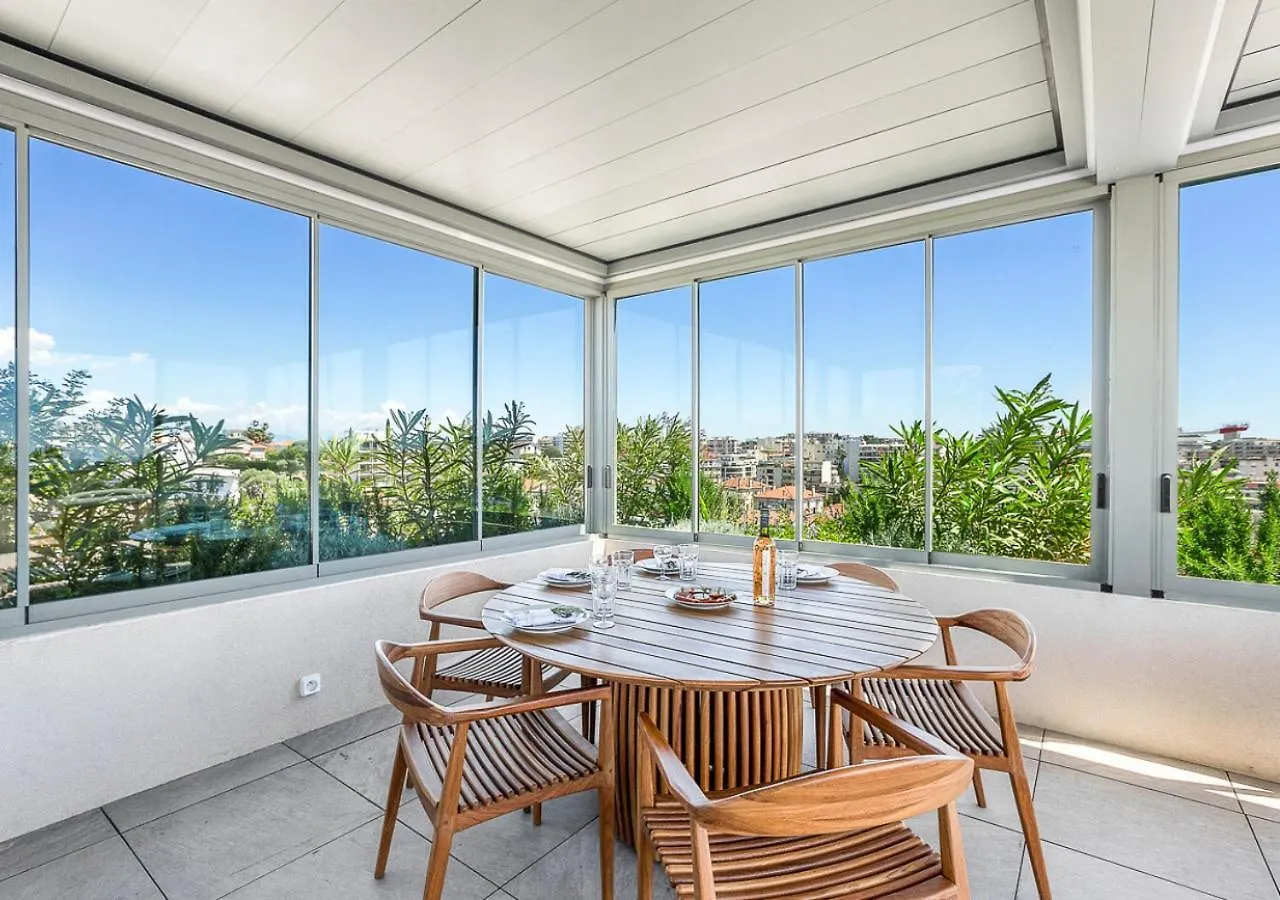 Duplex Elegante Vista Panoramica 360 Juan-Les-Pins Apartment Antibes